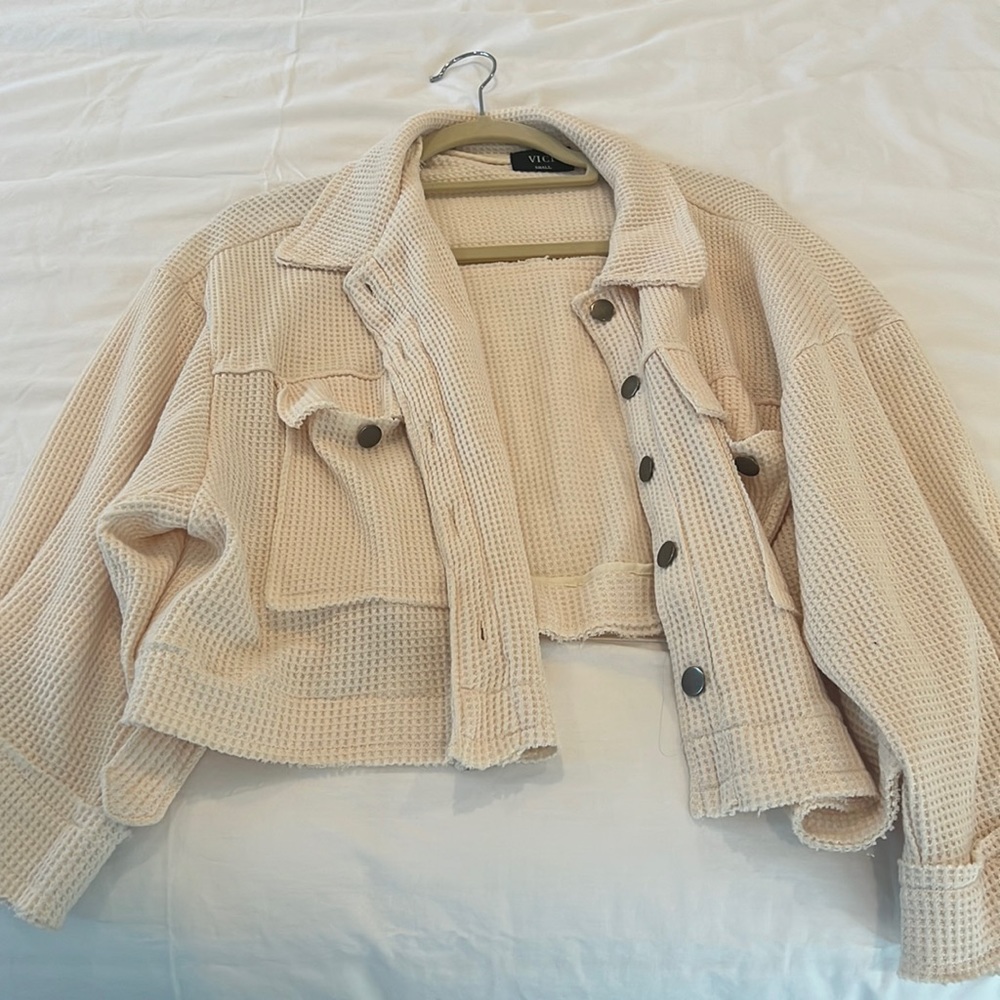 Cropped sweater